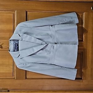 Women business suit grey size 11 petite